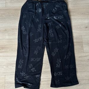 AC/DC Black Logo Lounge Pants